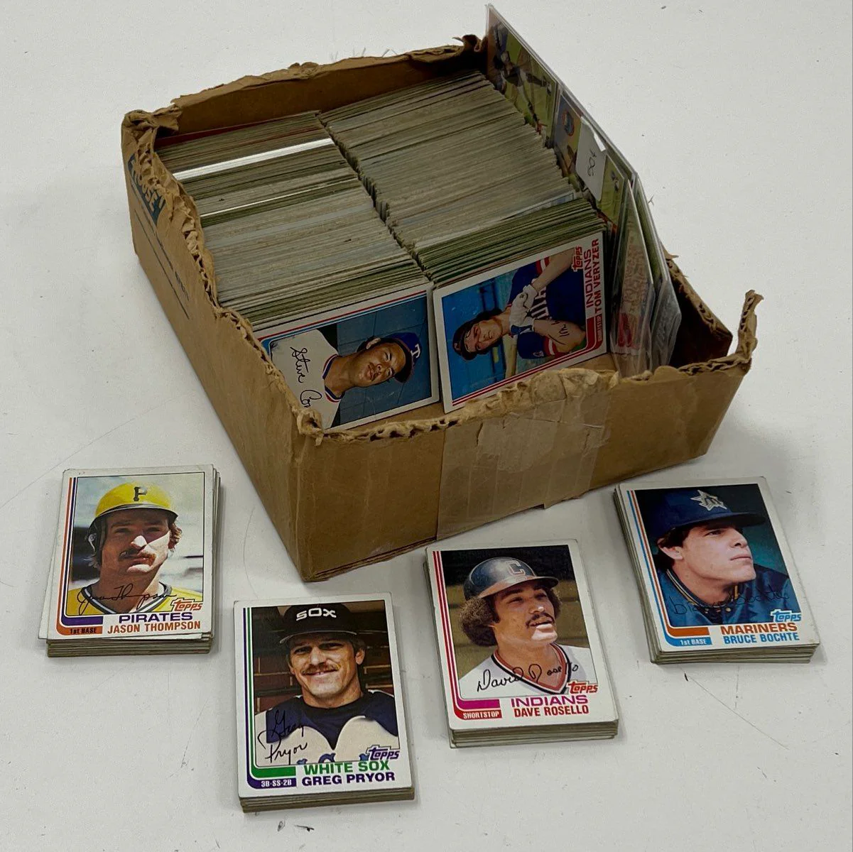 Baseball Card Lot 1970s-1990s Topps Score Fleer Ultra 3 Lbs See Photos