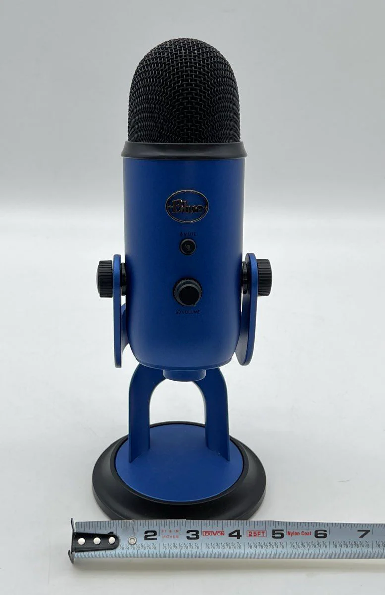 Blue Yeti USB Condenser Microphone Blue for Recording and Streaming - Image 6