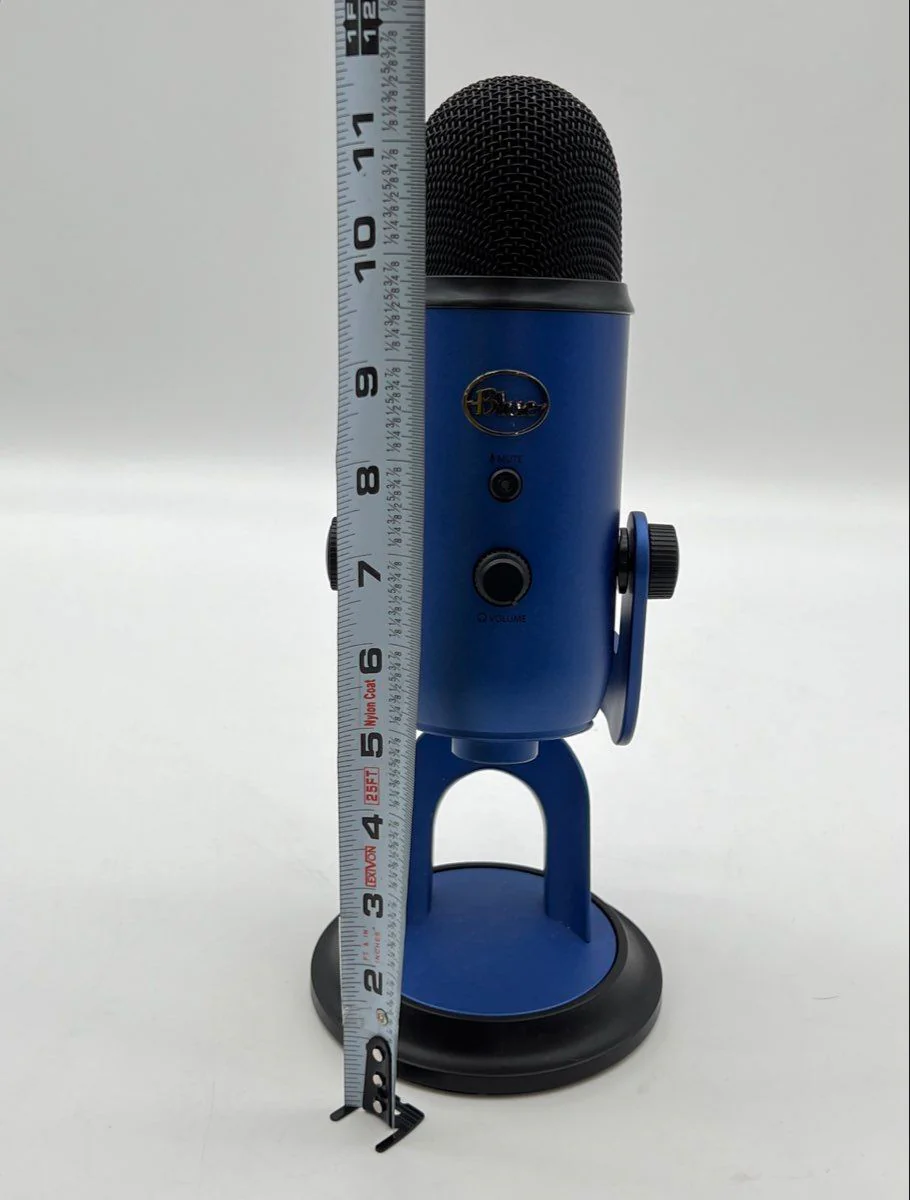 Blue Yeti USB Condenser Microphone Blue for Recording and Streaming - Image 7