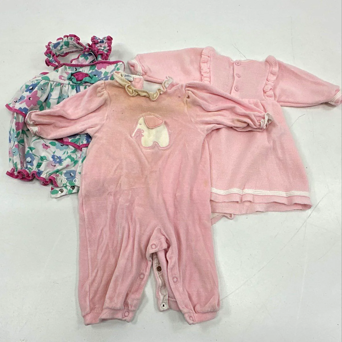 Carter's Gadfly Girls Clothing Lot Vintage 80s 90s Dresses Rompers Sets 16pc - Image 5