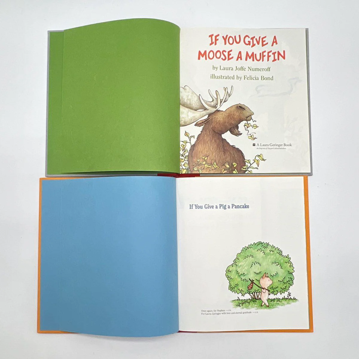 If You Give a Mouse a Cookie 4 Book Set HarperCollins Numeroff Hardcover - Image 4