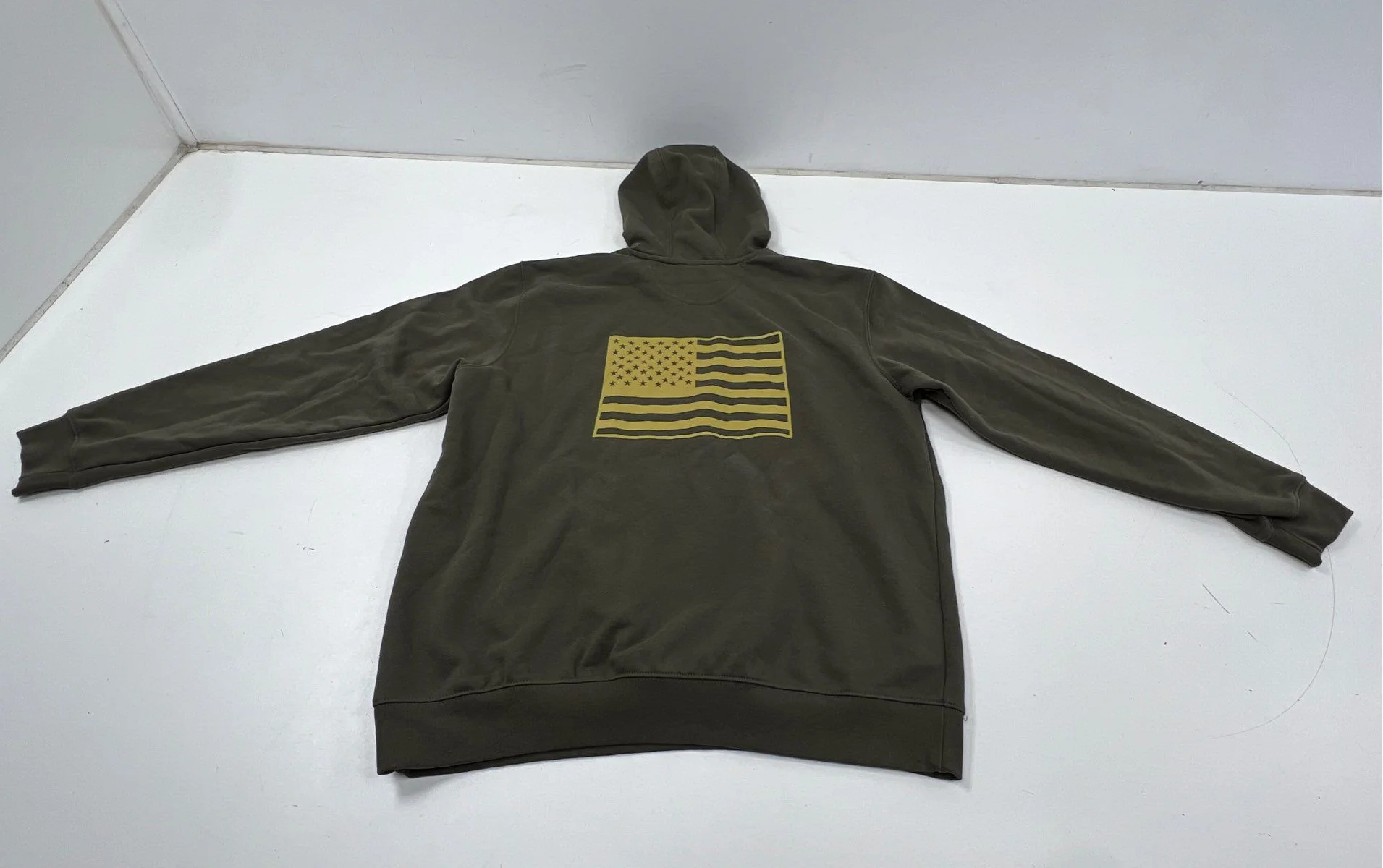 Lot of 2 Carhartt Hoodies Full Zip Pullover Grey Olive Workwear Sz XL - Image 11