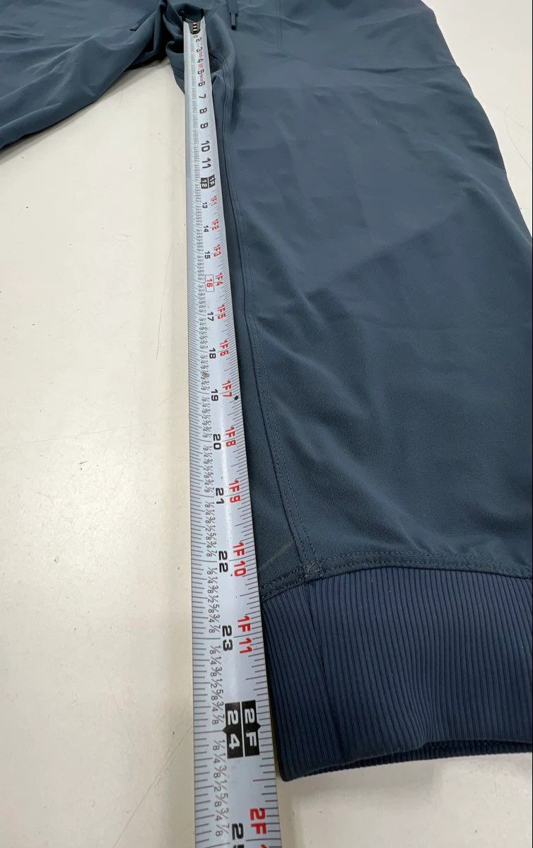 Lululemon Men's Gray ABC Jogger Warpstreme Tapered Athletic Pants Sz L - Image 3
