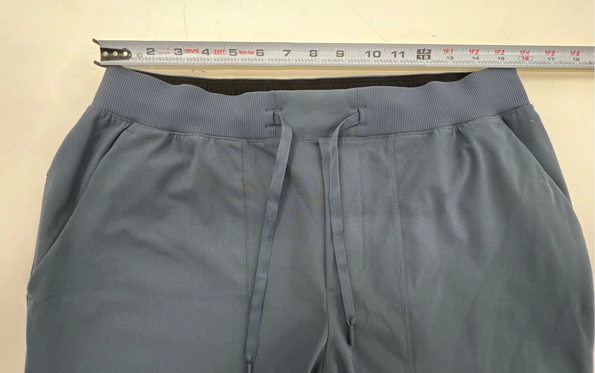 Lululemon Men's Gray ABC Jogger Warpstreme Tapered Athletic Pants Sz L - Image 4