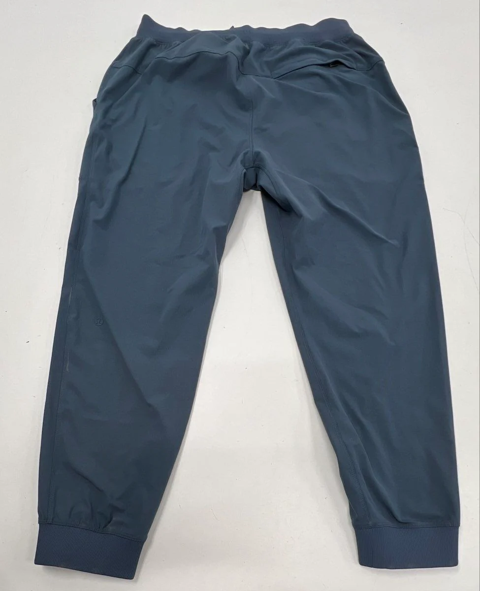 Lululemon Men's Gray ABC Jogger Warpstreme Tapered Athletic Pants Sz L - Image 5