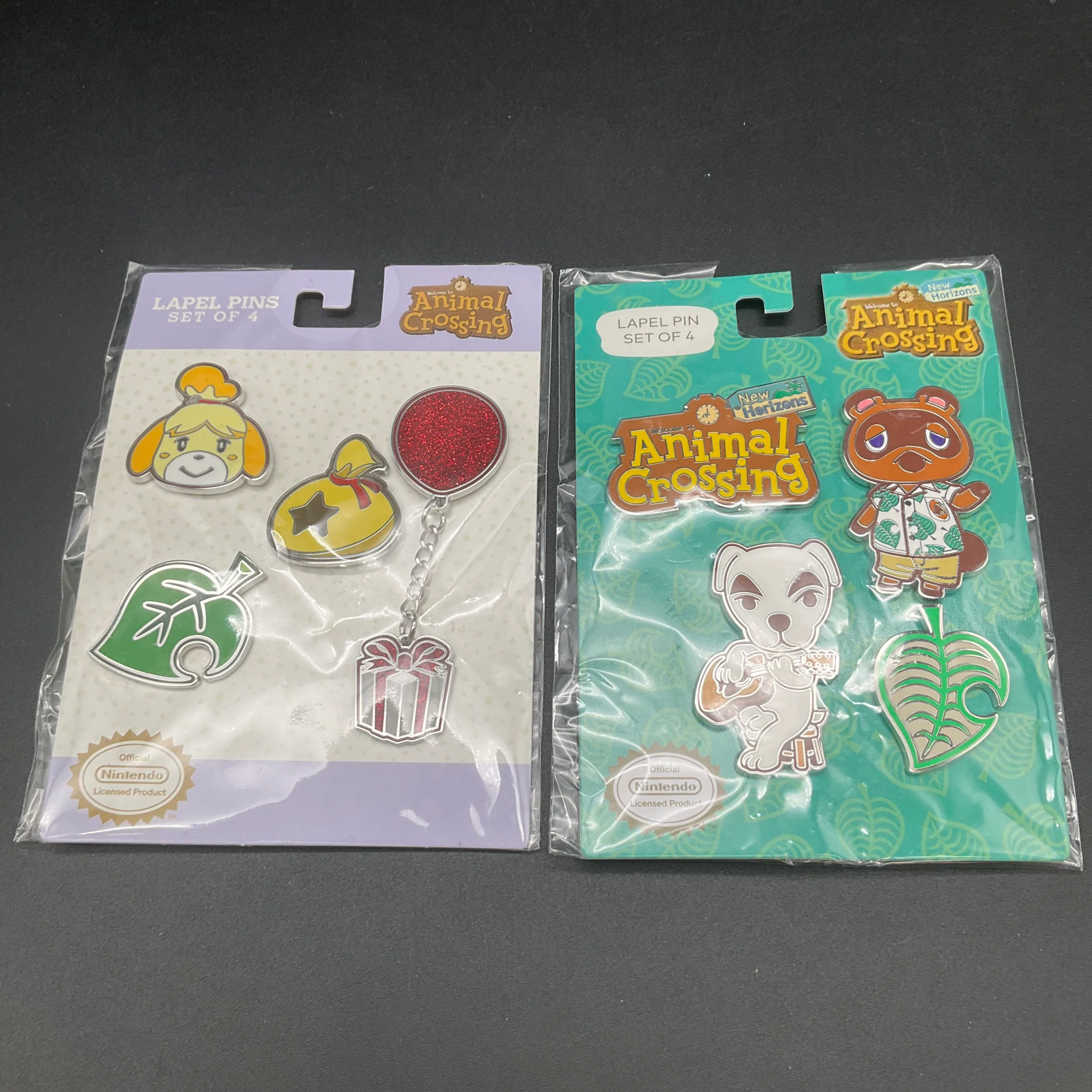Nintendo Animal Crossing Lapel Pin Sets Controller Gear 2020 New Horizons 2 Pks