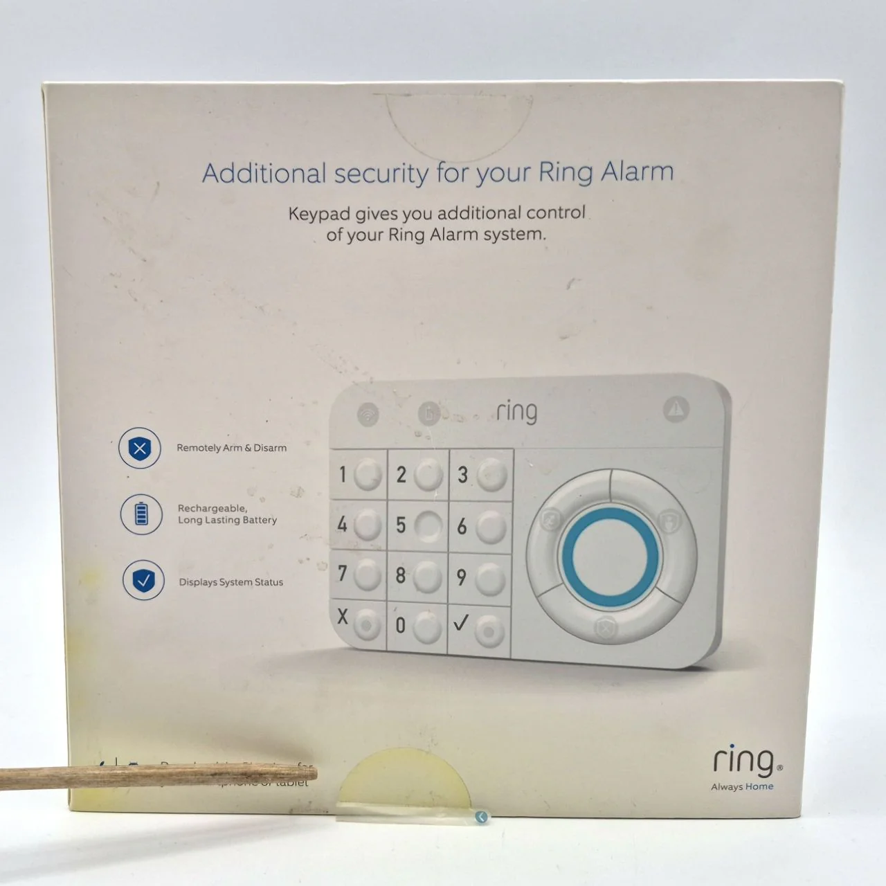 Ring Keypad for Ring Alarm Home Security System Z-Wave Plus New Open Box - Image 3