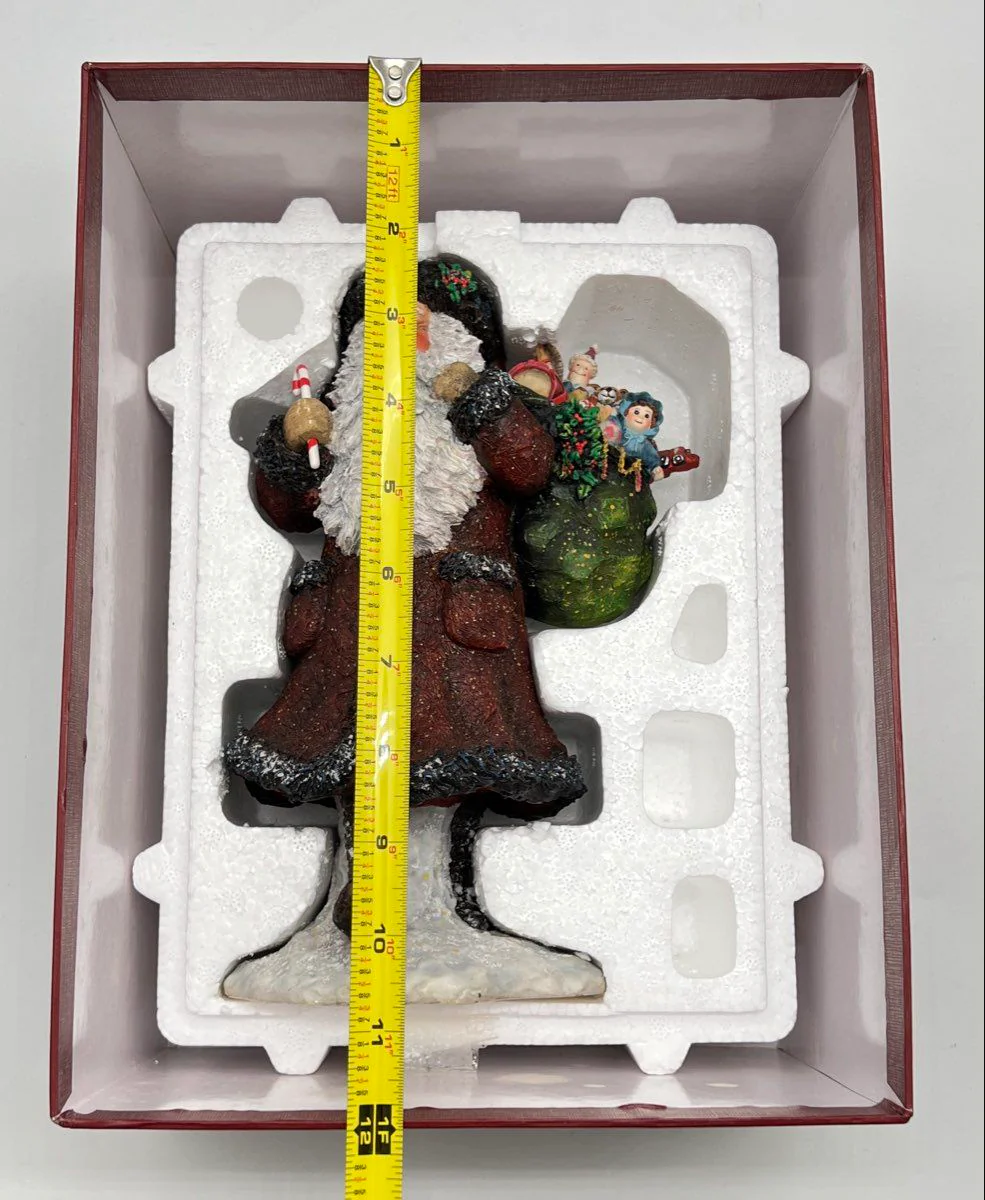 Sherwood's Magical Christmas Collection Santa Claus Figurine 1999 1st Edition - Image 7