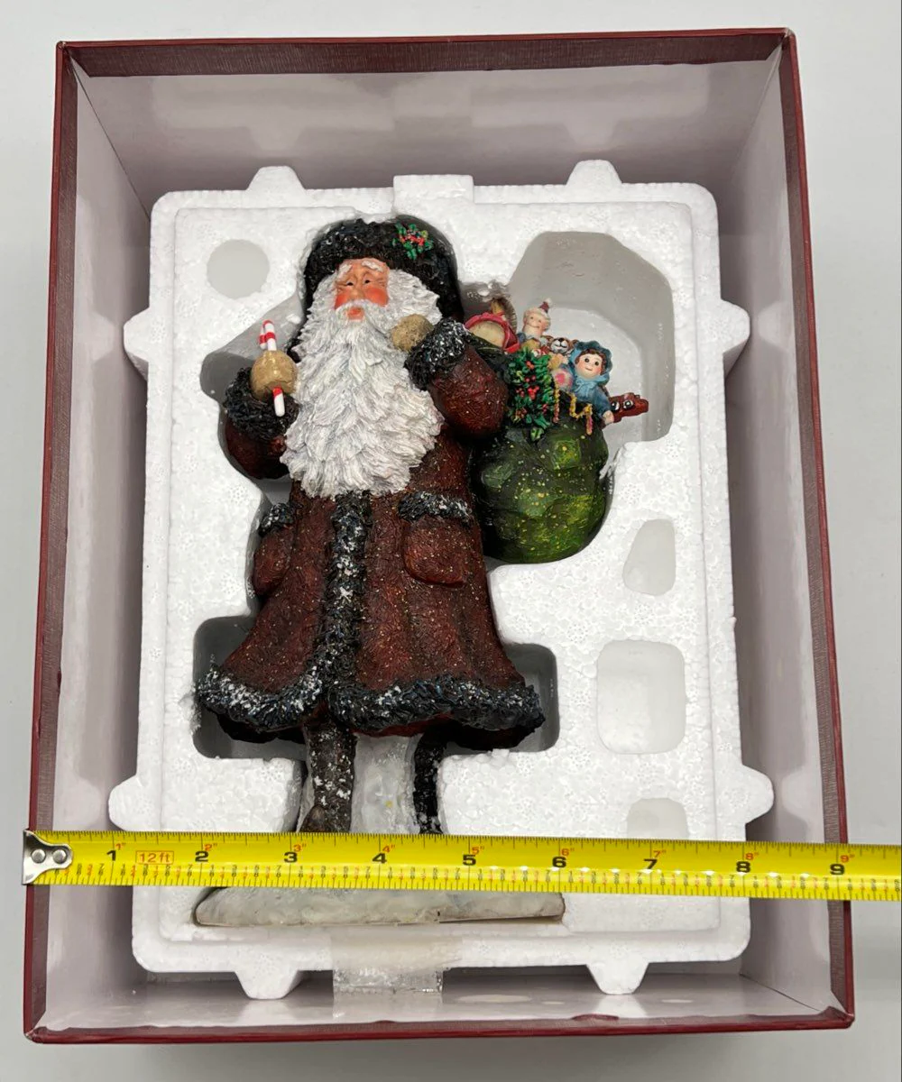 Sherwood's Magical Christmas Collection Santa Claus Figurine 1999 1st Edition - Image 8