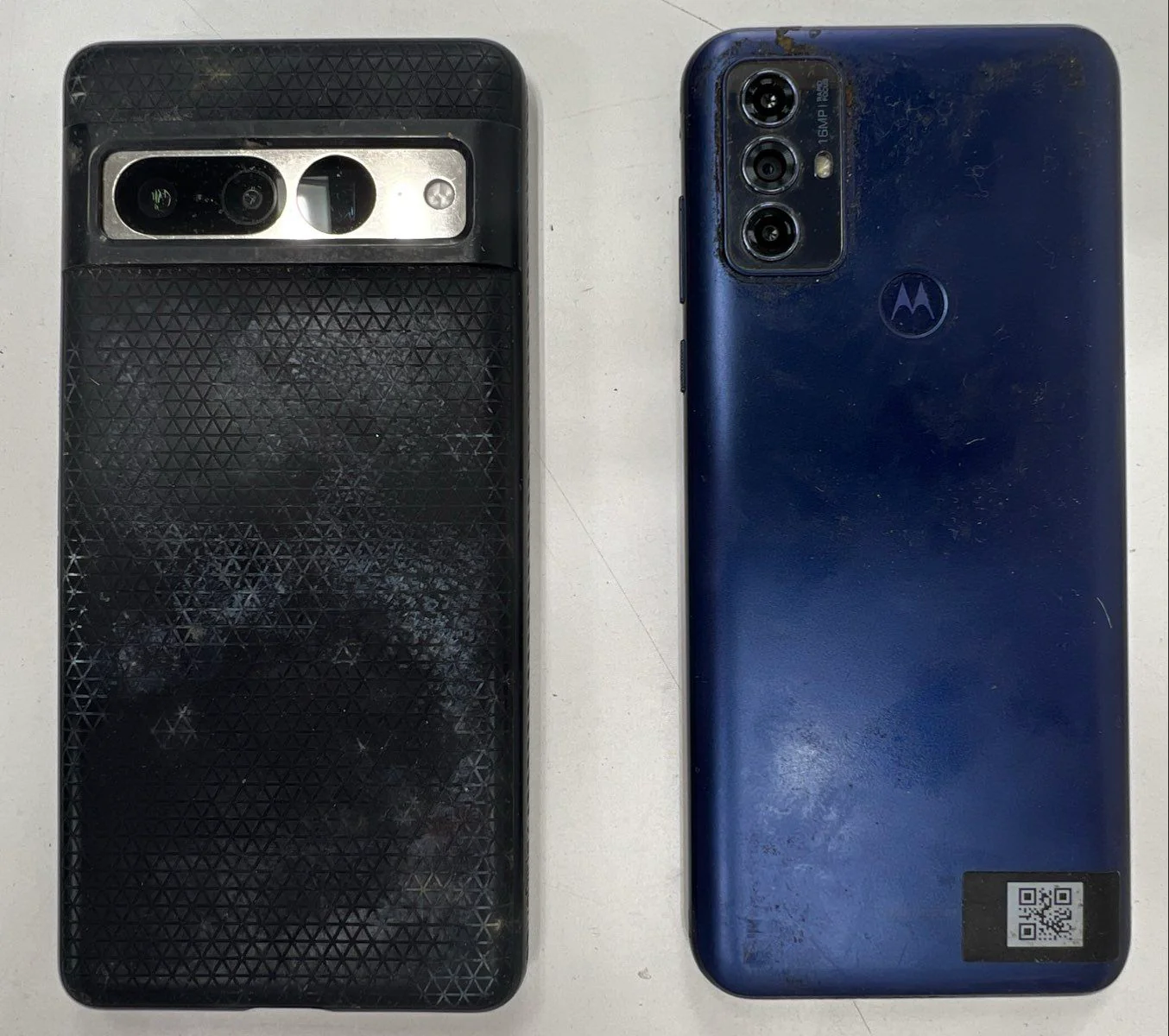 Smartphone Lot 12 Pieces Samsung LG Motorola Pixel BLU For Parts Only As-Is - Image 6