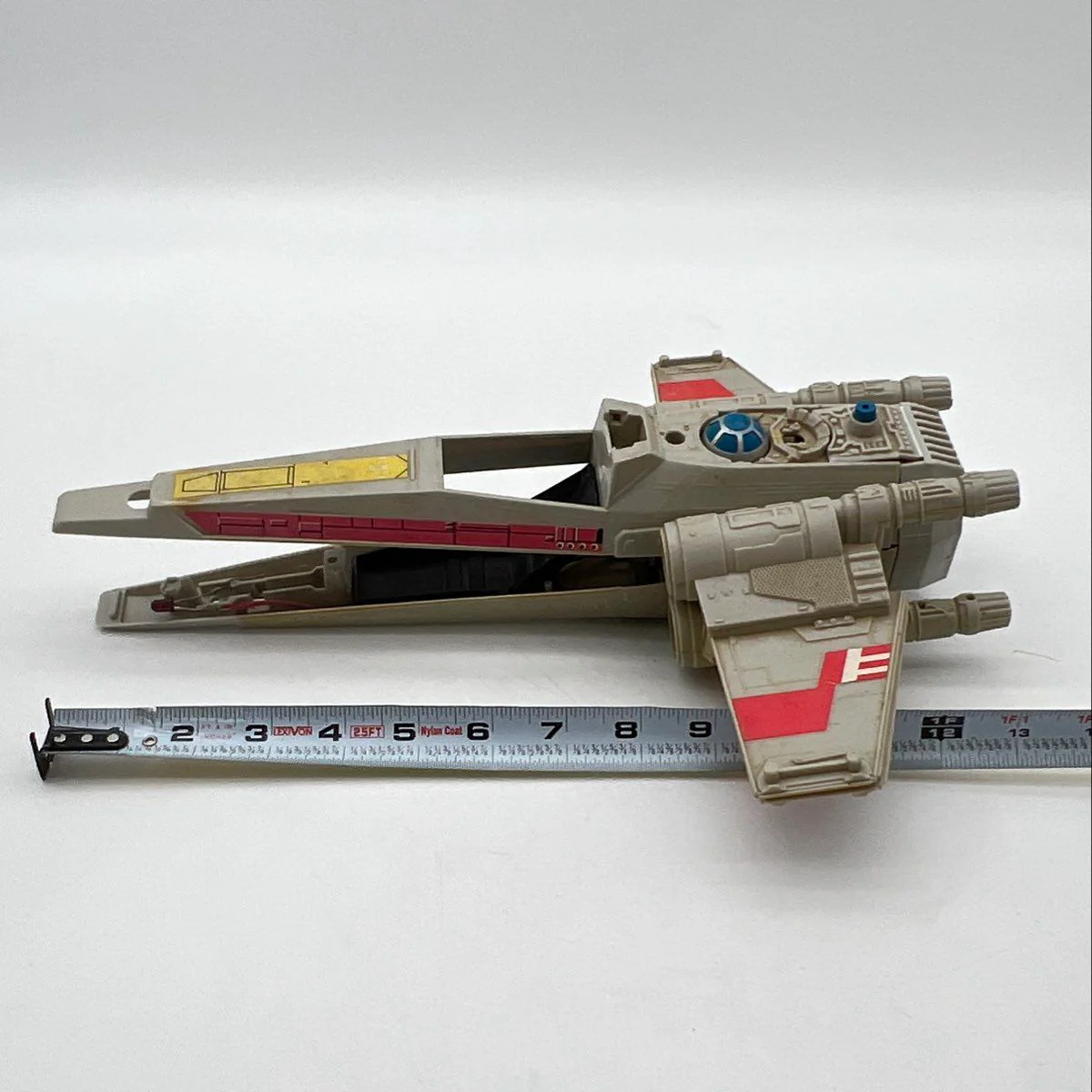 Star Wars X-Wing Fighter Vehicle Vintage 1970s Incomplete Loose - Image 5