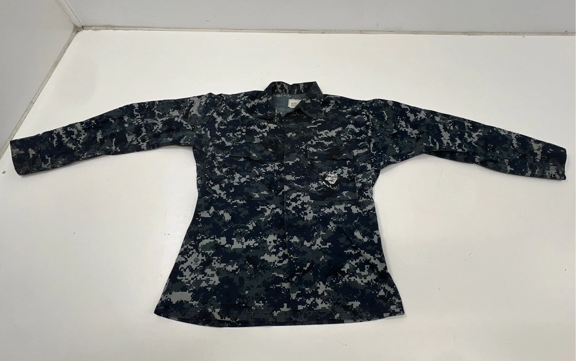 US Navy NWU Type I Digital Camo Parka and Blouse Set Sz Small Regular - Image 2