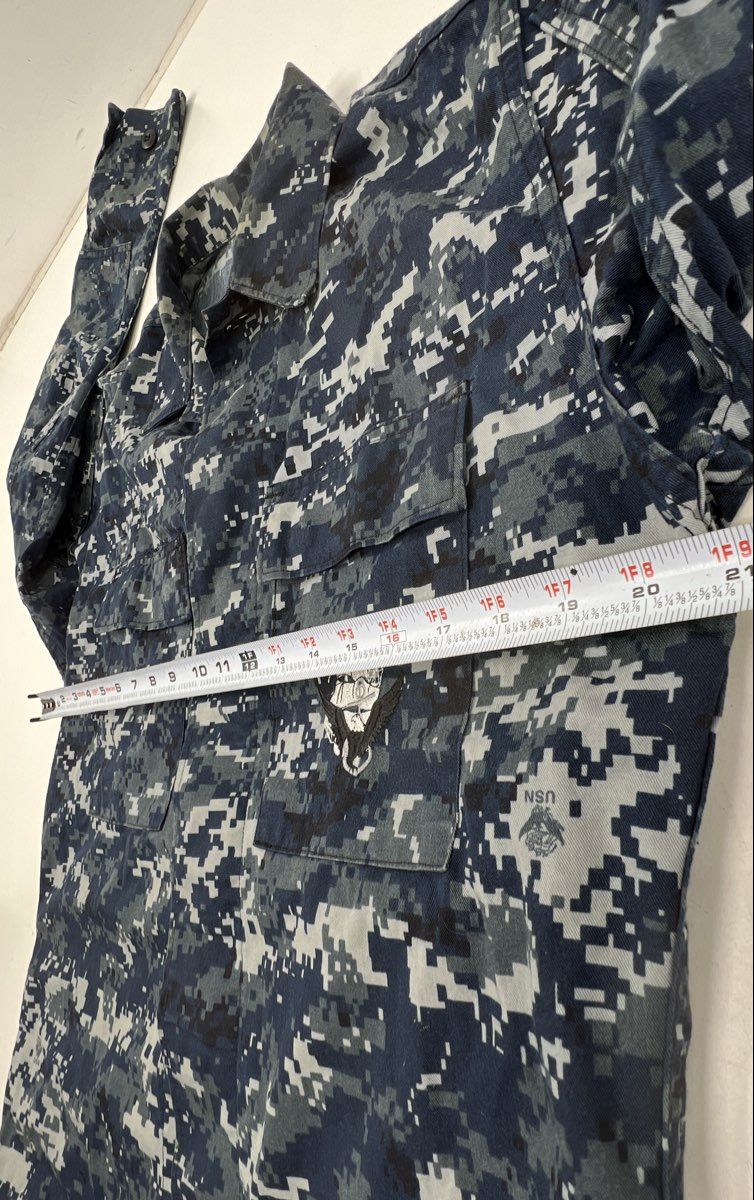 US Navy NWU Type I Digital Camo Parka and Blouse Set Sz Small Regular - Image 6