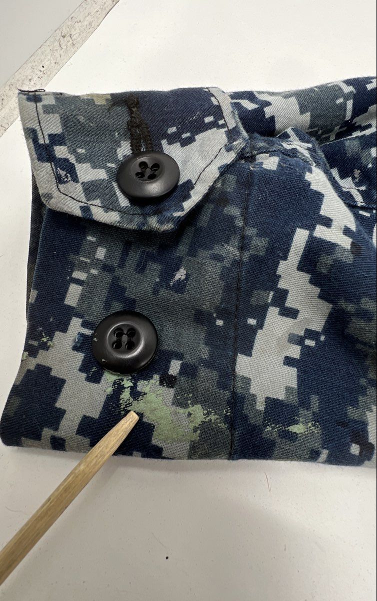 US Navy NWU Type I Digital Camo Parka and Blouse Set Sz Small Regular - Image 8