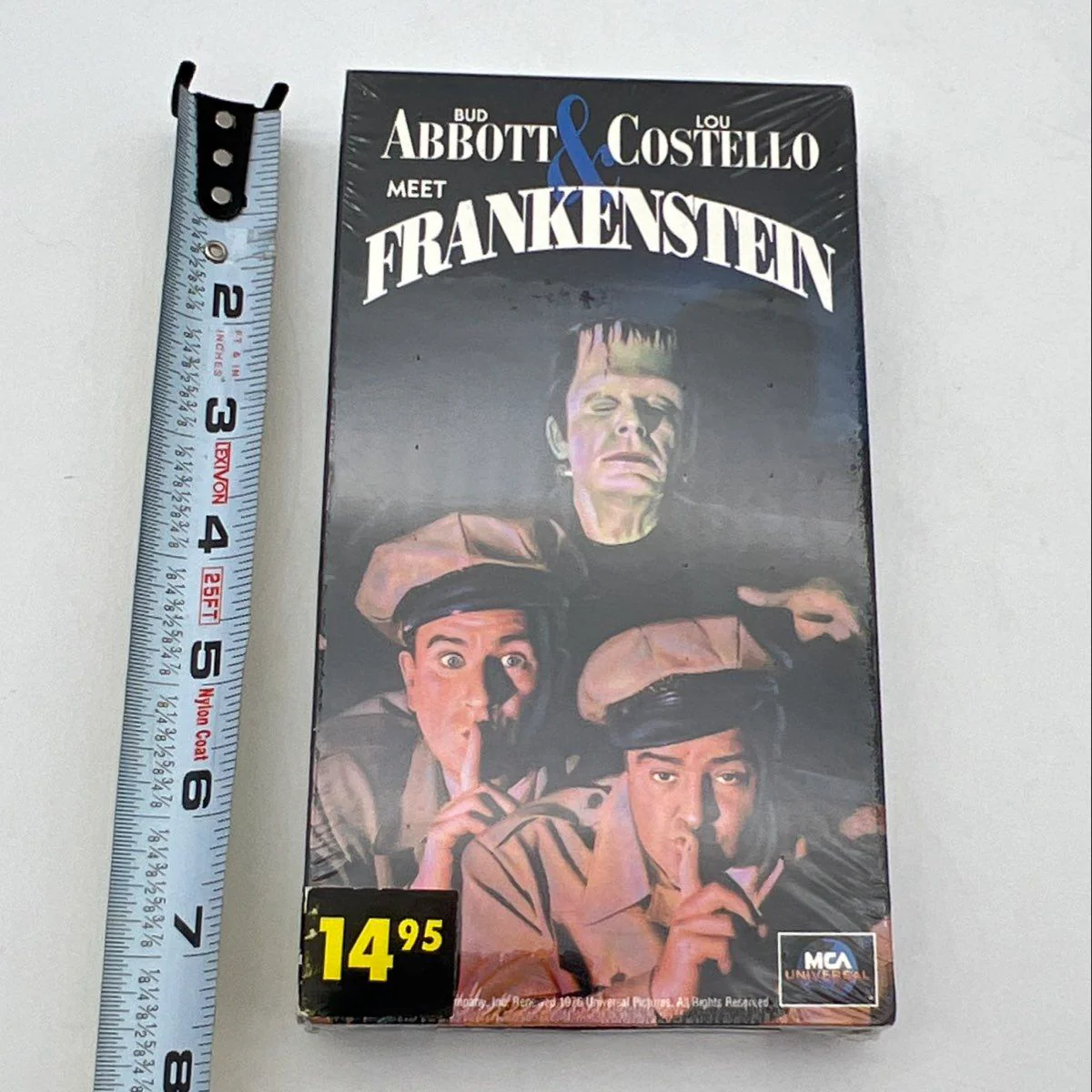 Vintage 1991 Abbott & Costello Meet Frankenstein VHS Factory Sealed MCA - Image 6