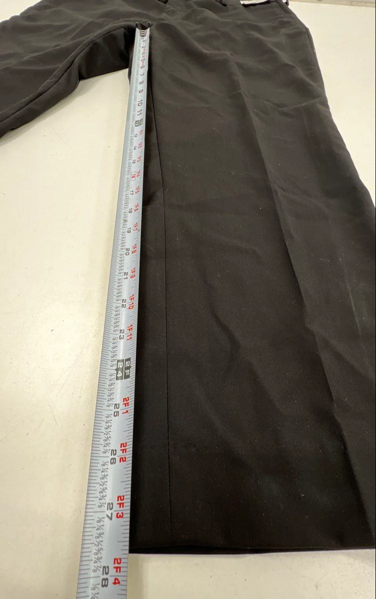 West End Men's Black Slim Fit 2-Piece Suit Polyester Blend Size 46R 40W NWT - Image 9